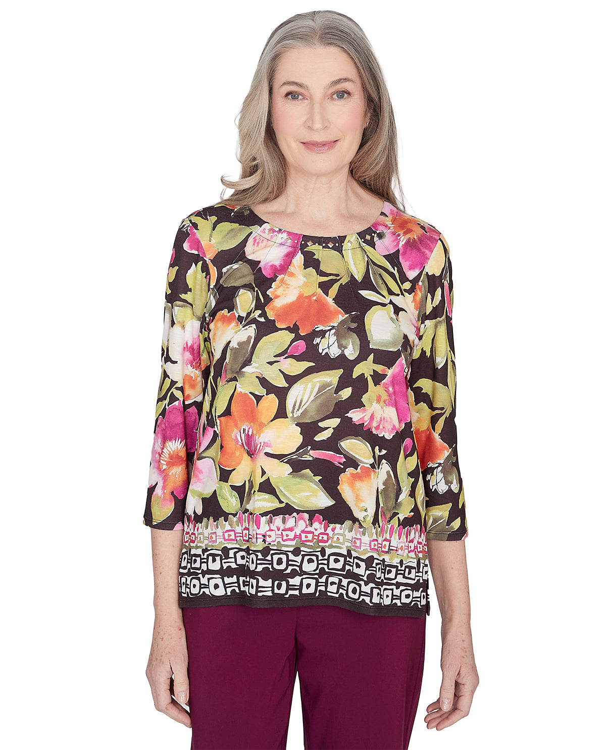 Alfred Dunner Missy Classic Knit Top