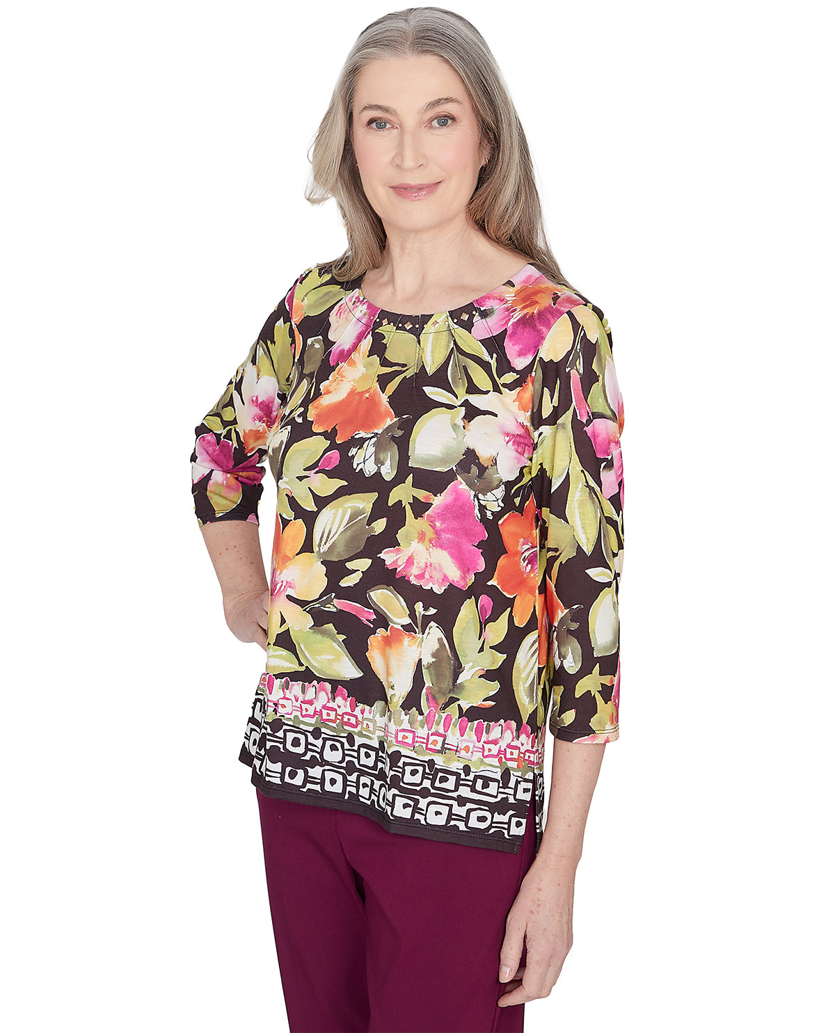 Alfred Dunner Missy Classic Knit Top