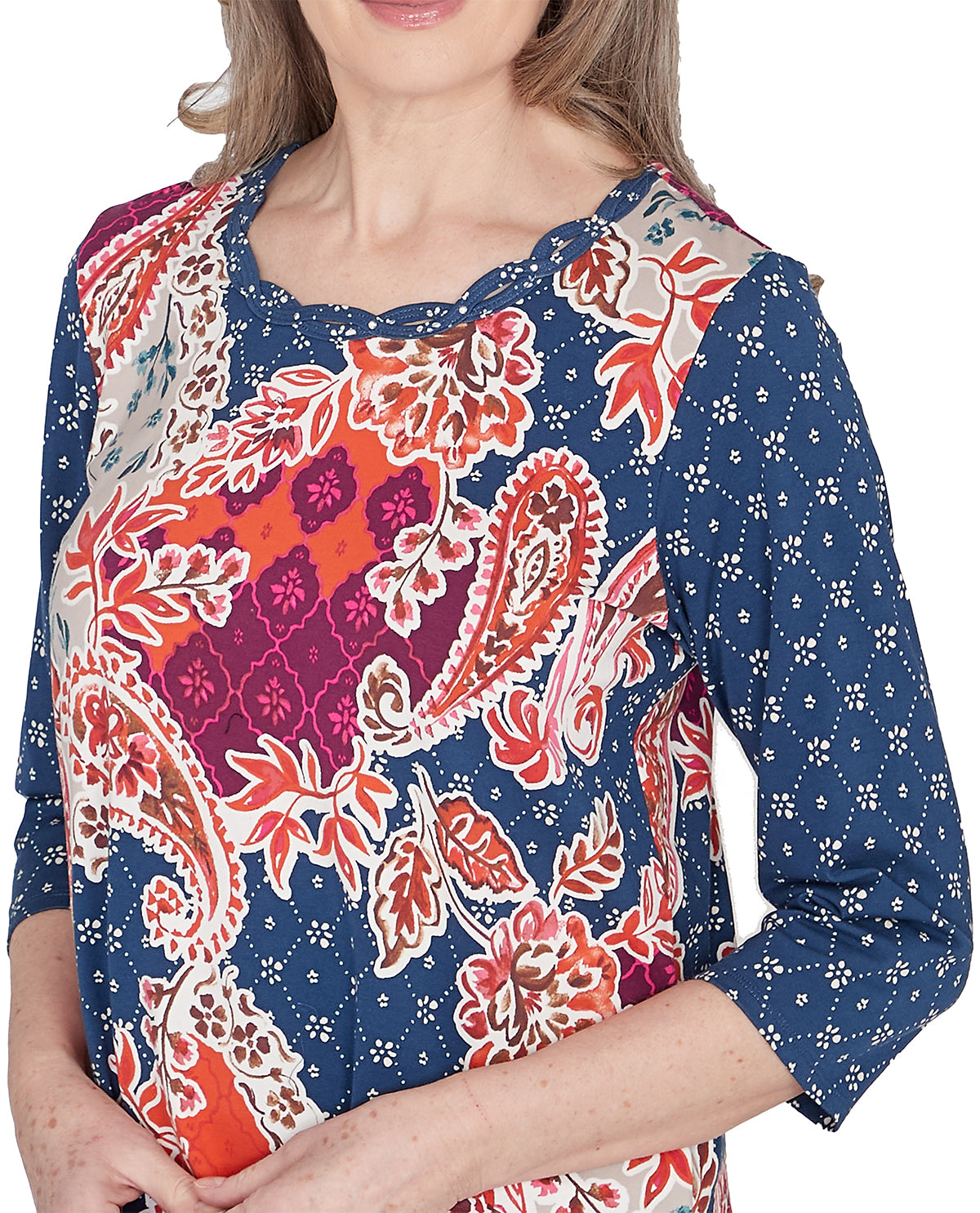 Alfred Dunner Missy Classic Knit Top