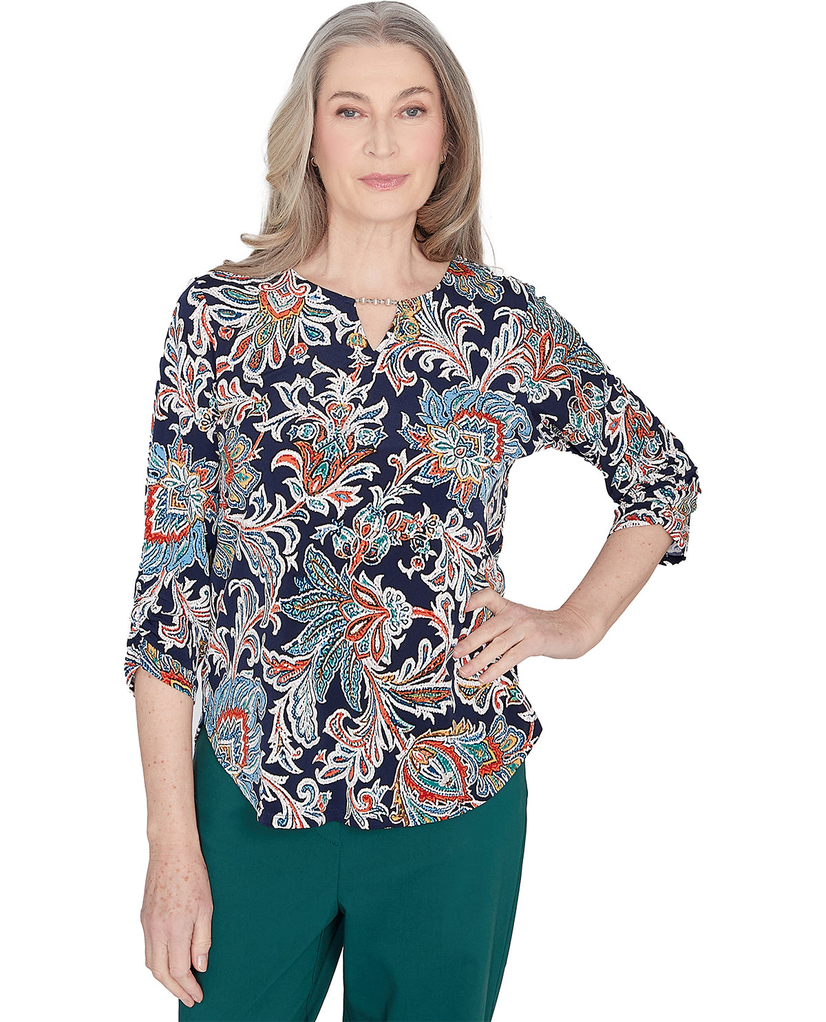 Alfred Dunner Missy Classic Knit Top