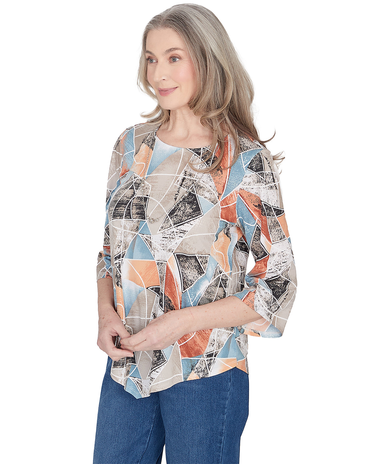 Alfred Dunner Missy Classic Knit Top