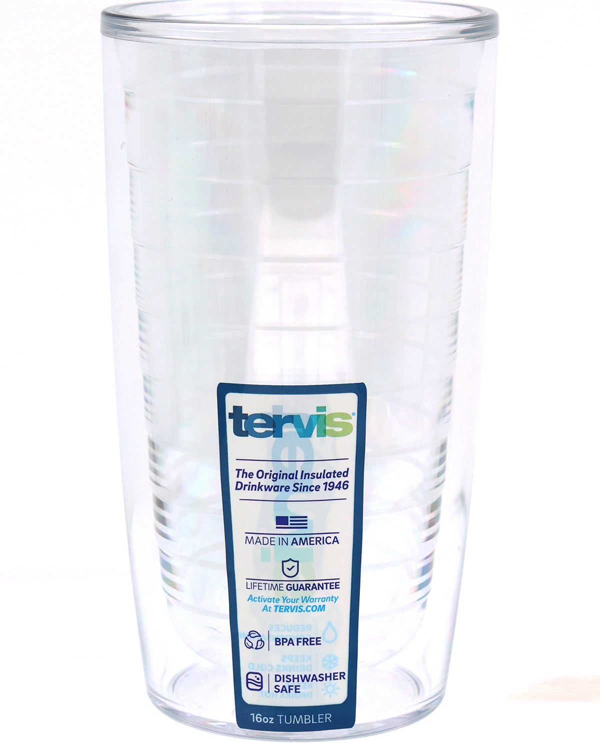 16oz. Tervis Clear Classic Tumber