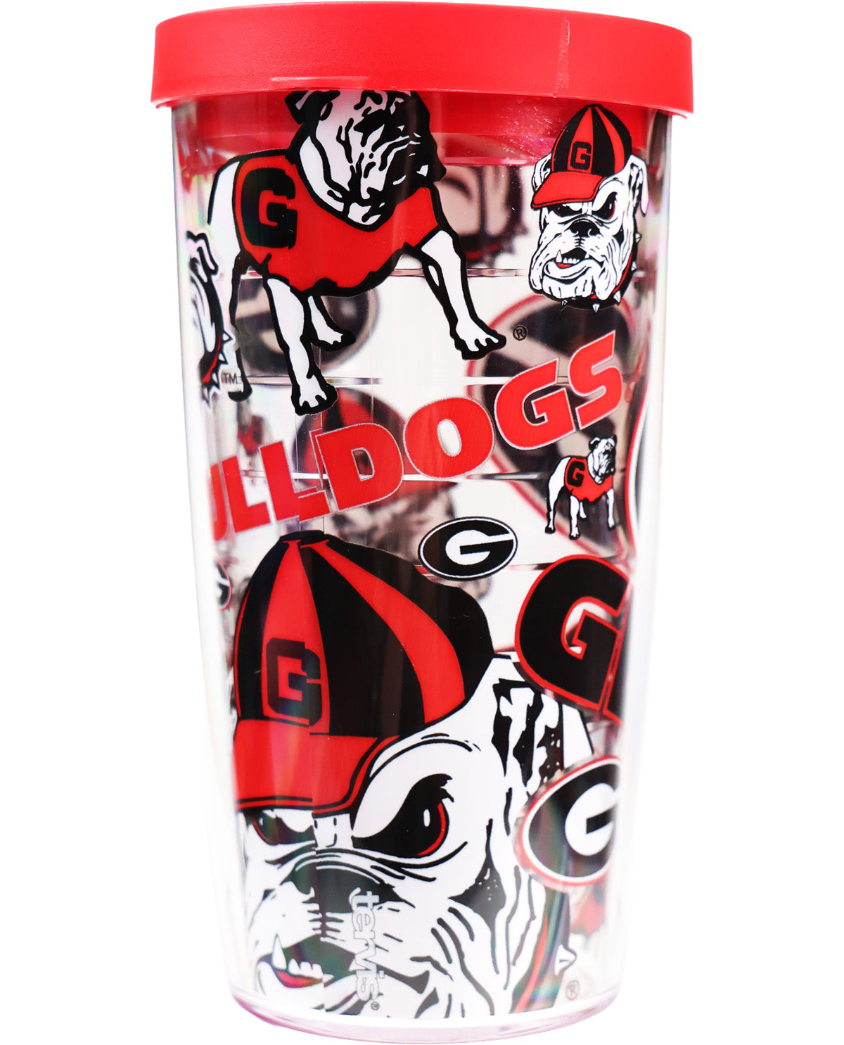 16oz. Tervis Georgia Bulldogs All Over Classic Tumbler with Slider Lid