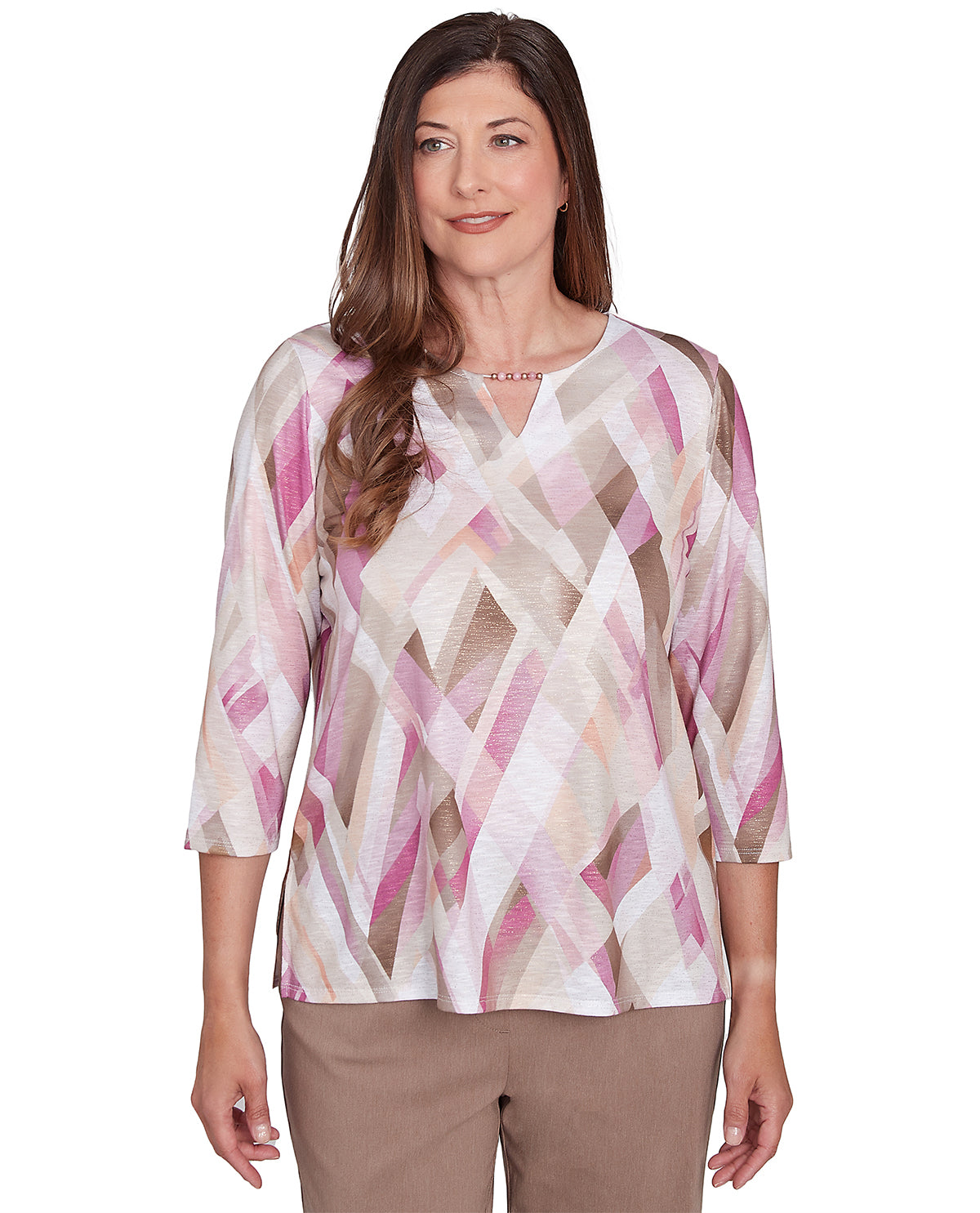 Alfred Dunner Telluride Missy Knit Top