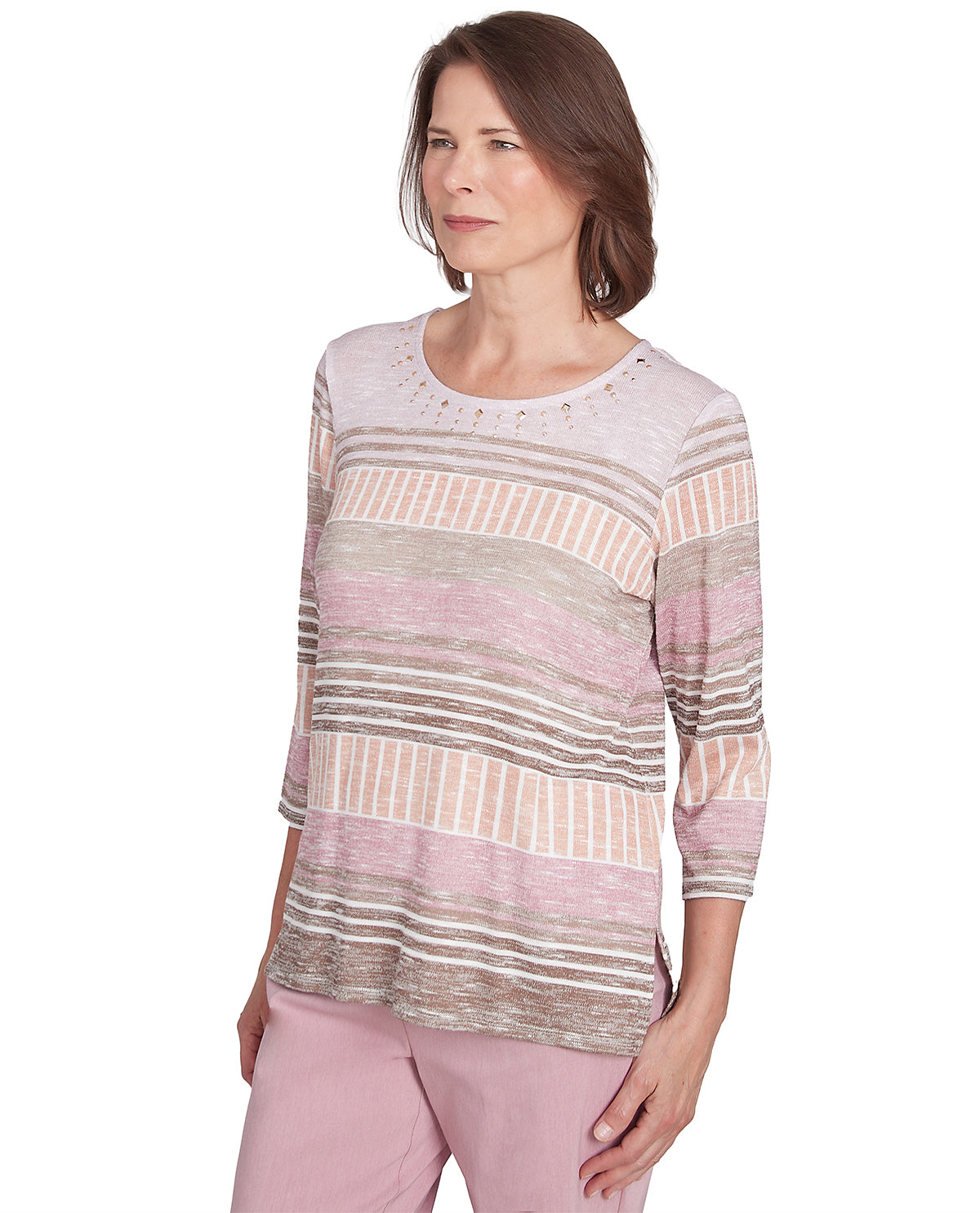 Alfred Dunner Telluride Missy Knit Top