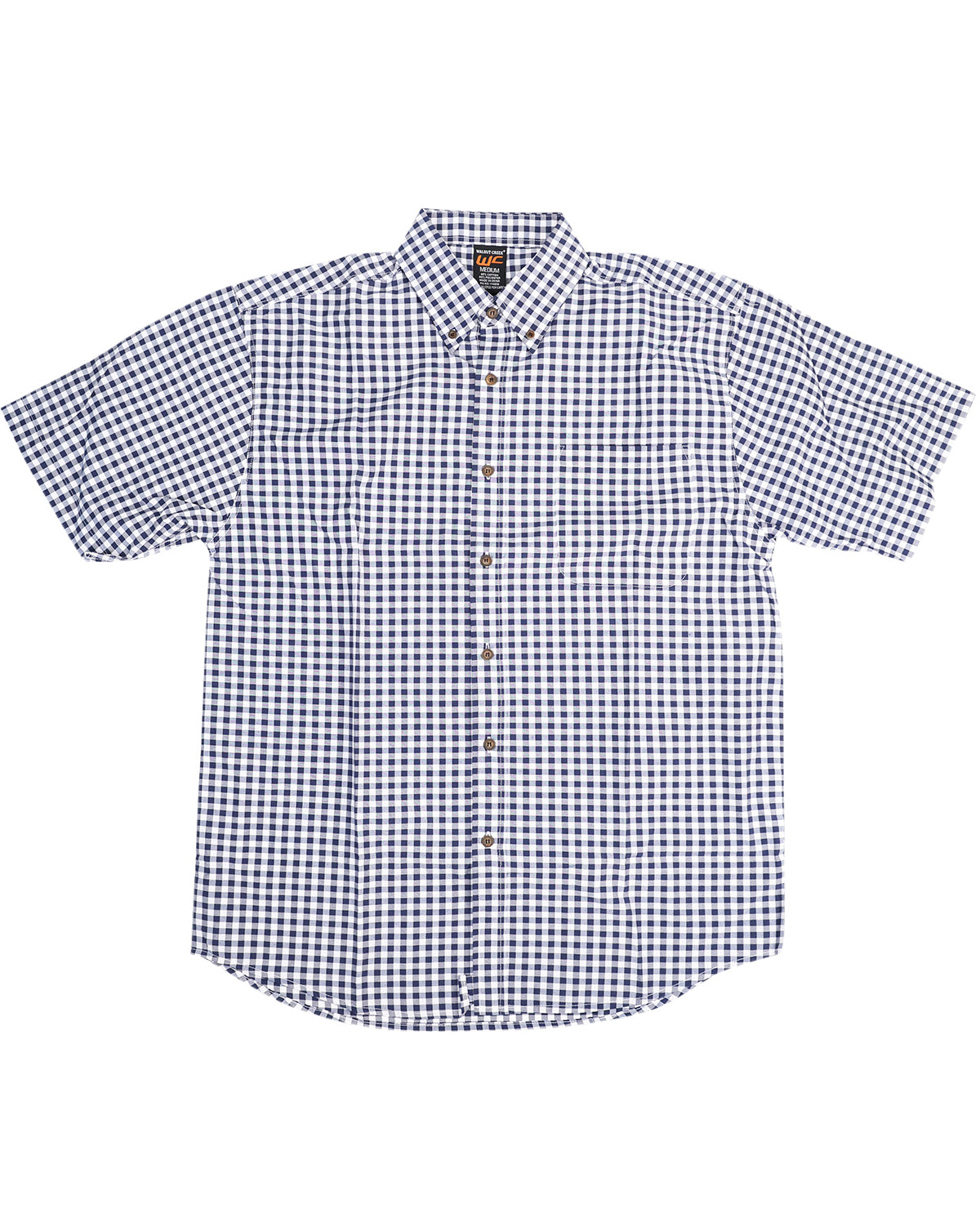 BM Walnut Creek Short Sleeve Plaid Top
