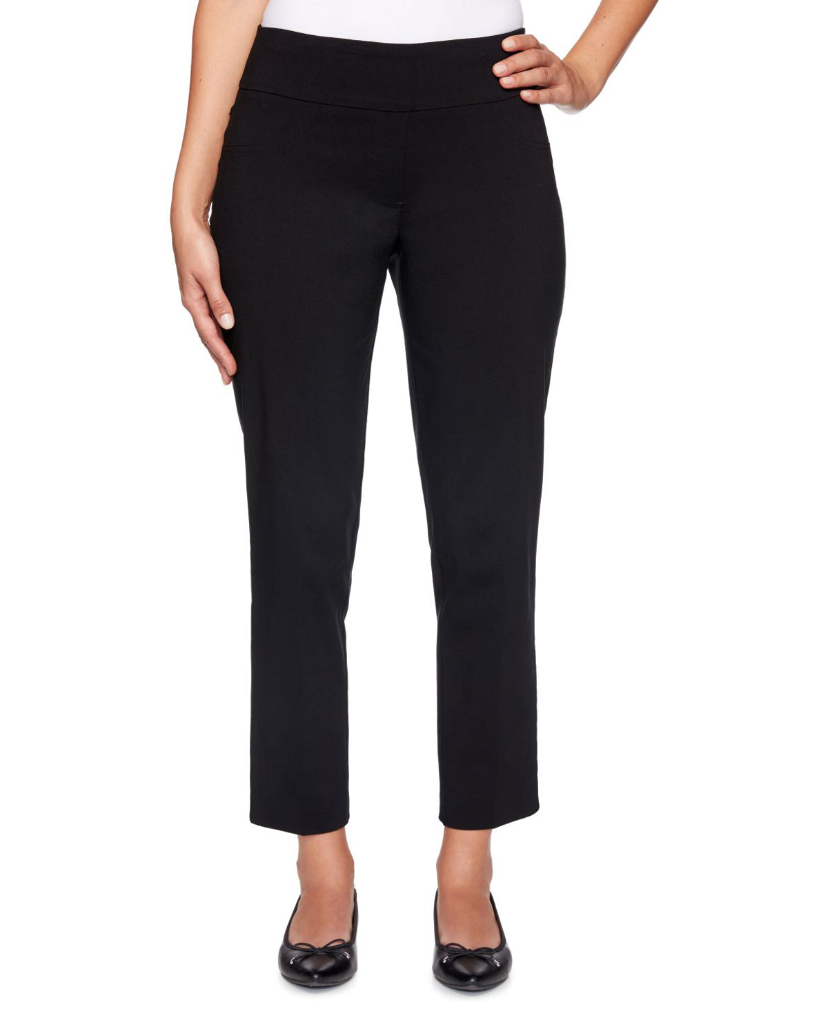 10/3 TRANSFER Ruby Road Petite Pull On Ankle Pant