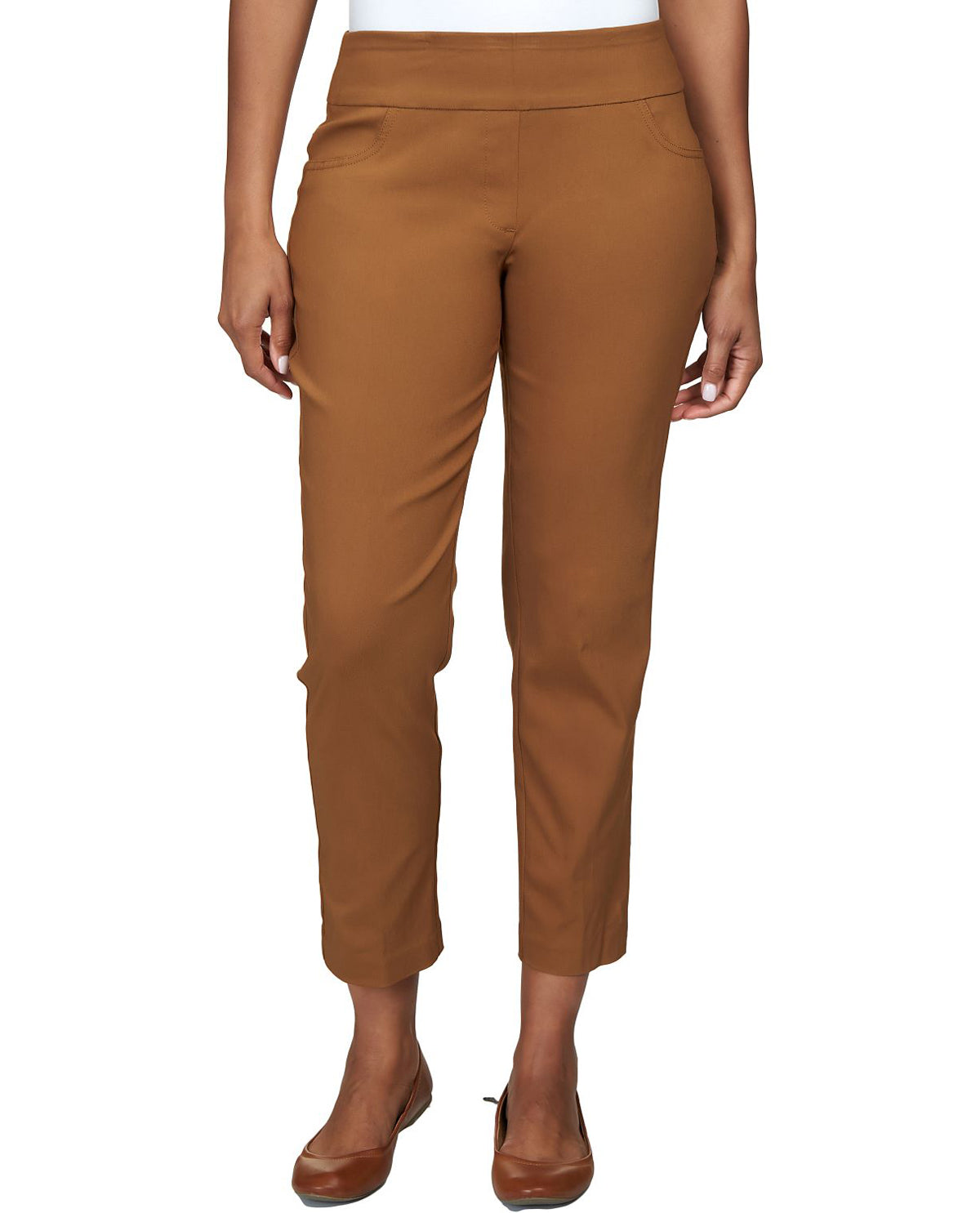 10/3 TRANSFER Ruby Road Petite Pull On Ankle Pant