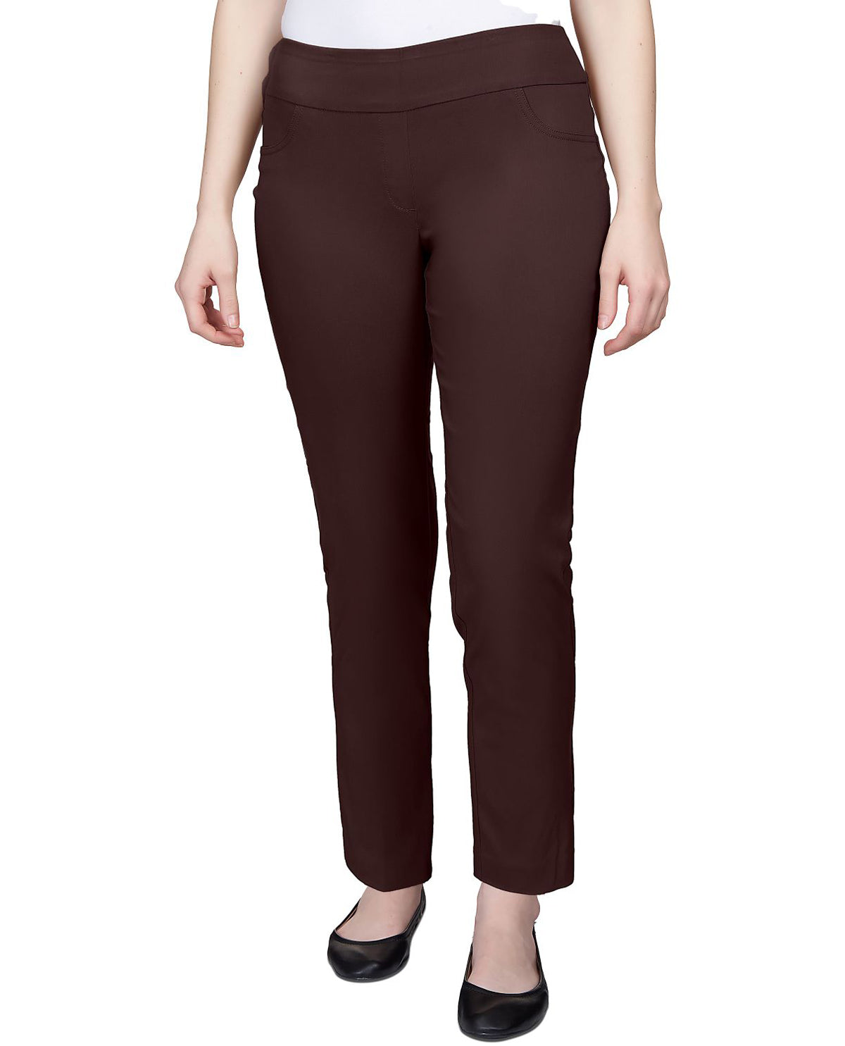 10/3 TRANSFER Ruby Road Petite Pull On Ankle Pant