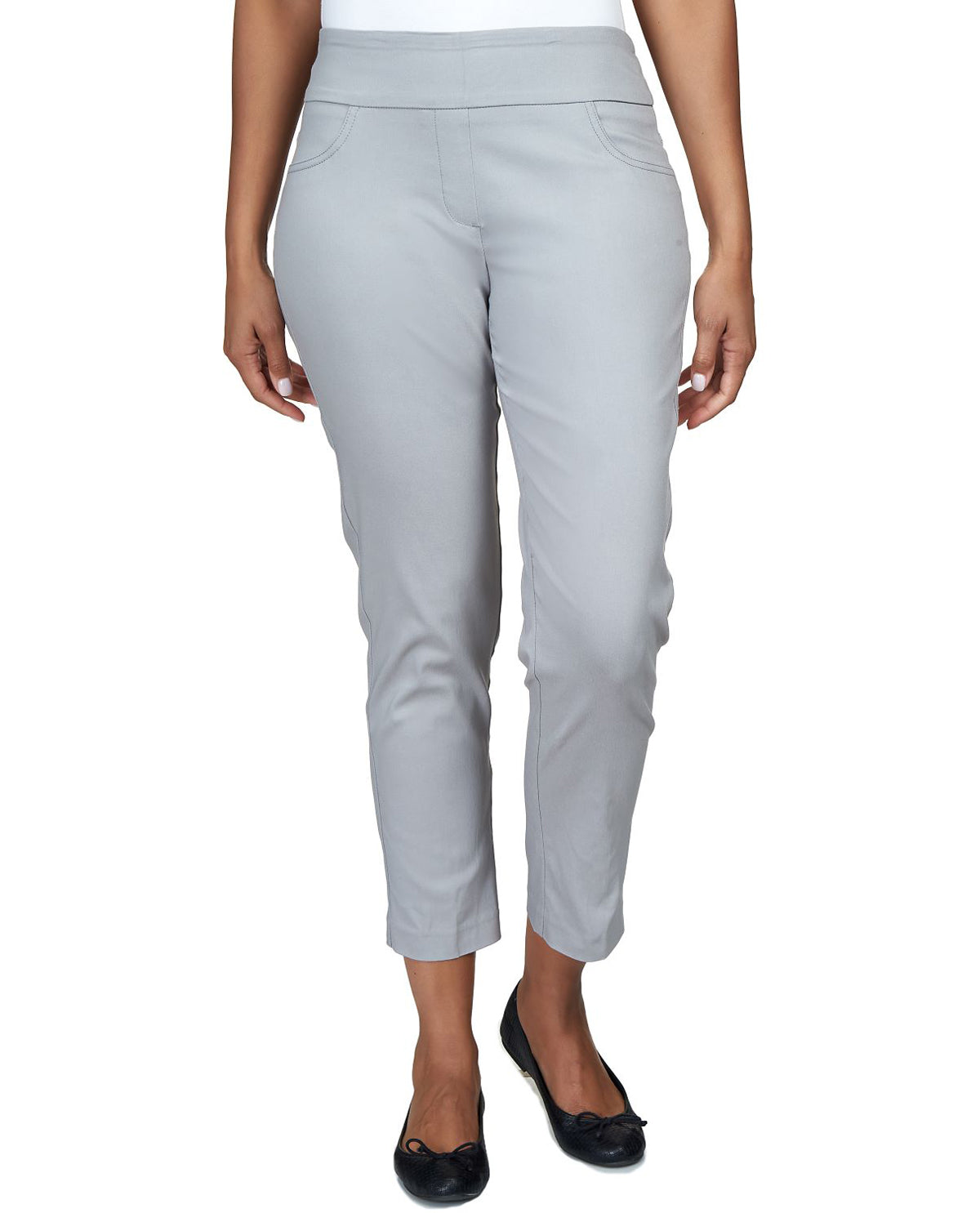 10/3 TRANSFER Ruby Road Petite Pull On Ankle Pant