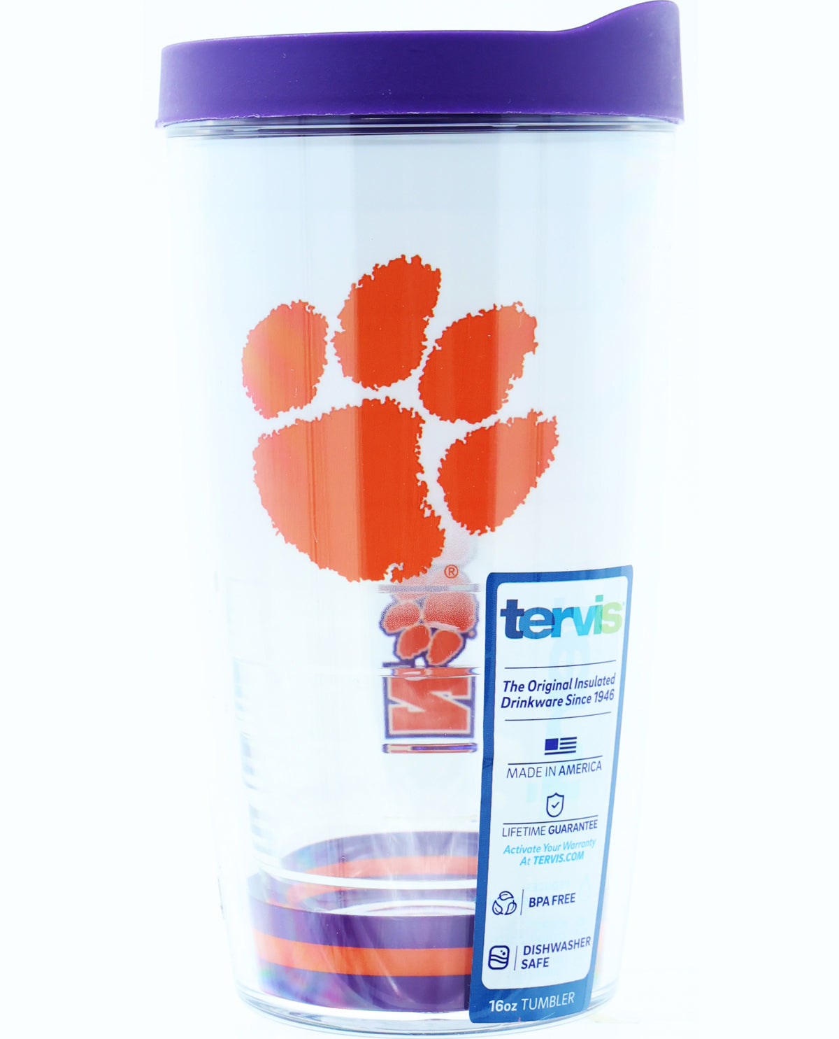 16oz. Tervis Clemson Tigers Arctic Tumbler