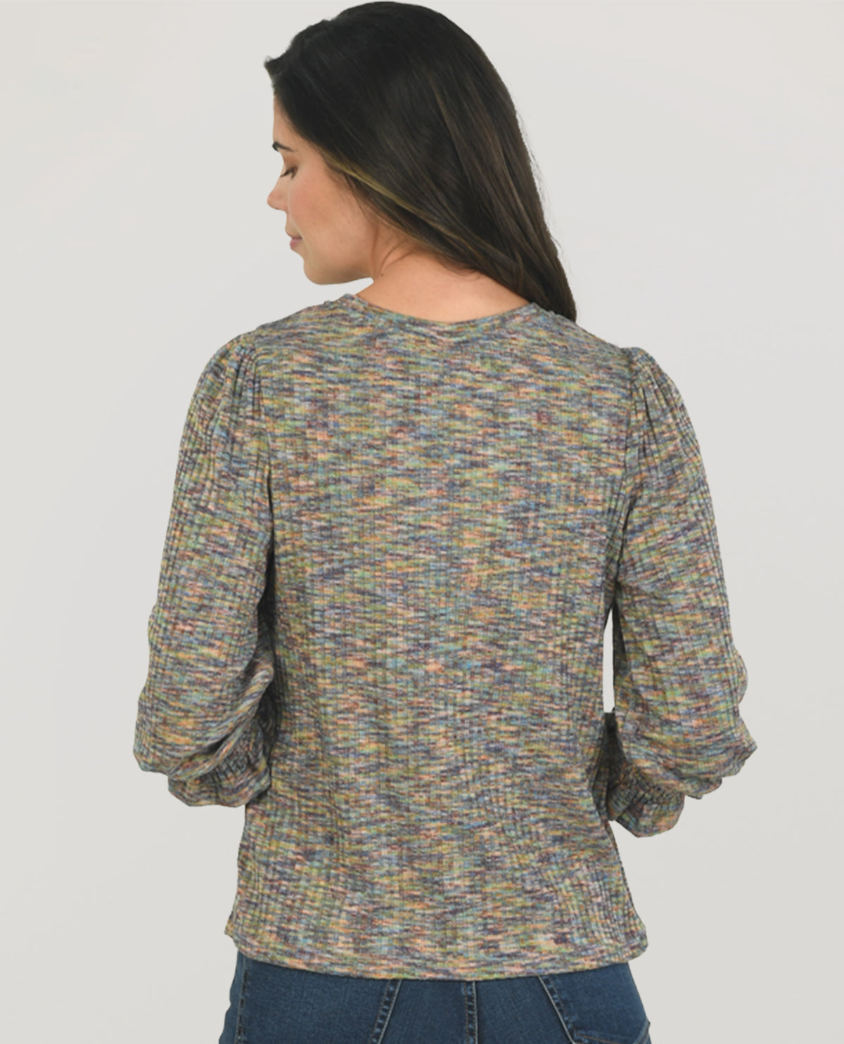 Zac & Rachel Mélange Knit Top