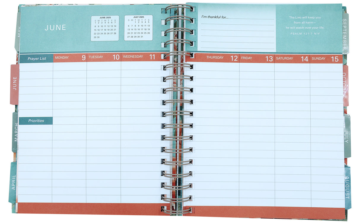 2025 The Lord Is My Strength Daily Planner