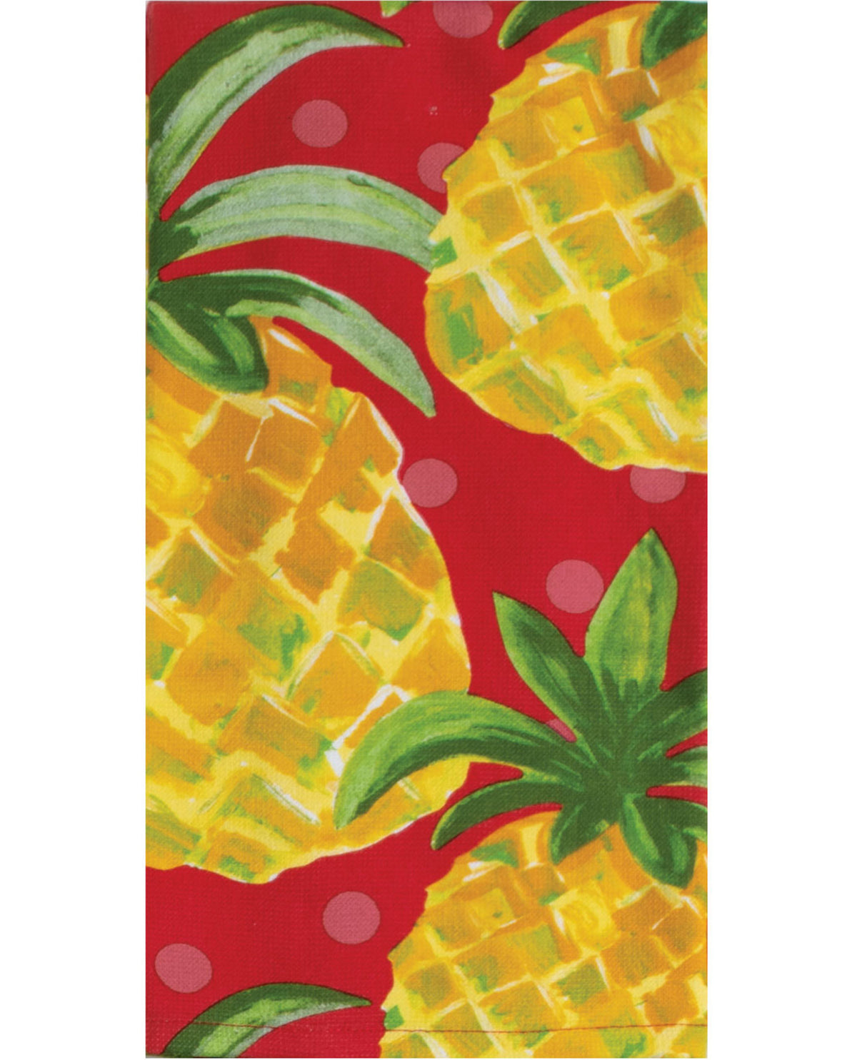 Summer Fun Pineapples Dual-Purpose Decorative Kitchen Towel