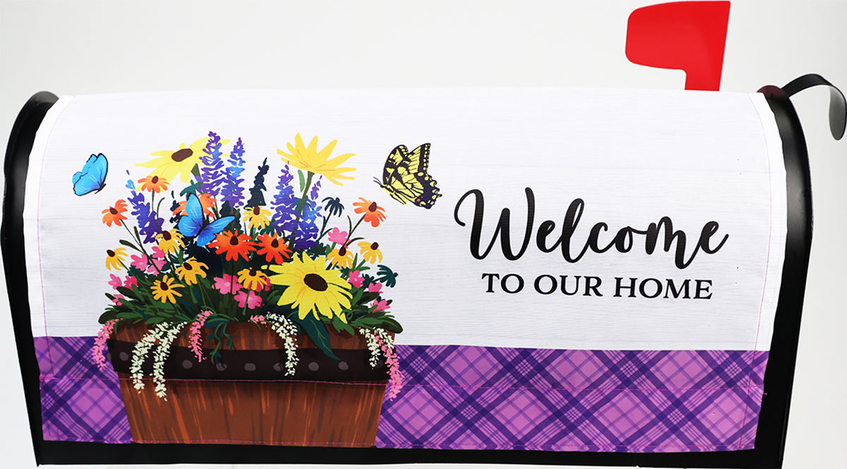 Welcome to Our Home Mailbox Cover