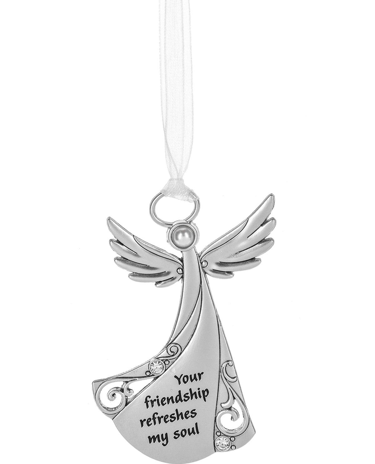 Refreshing Friendship Angel Christmas Ornament