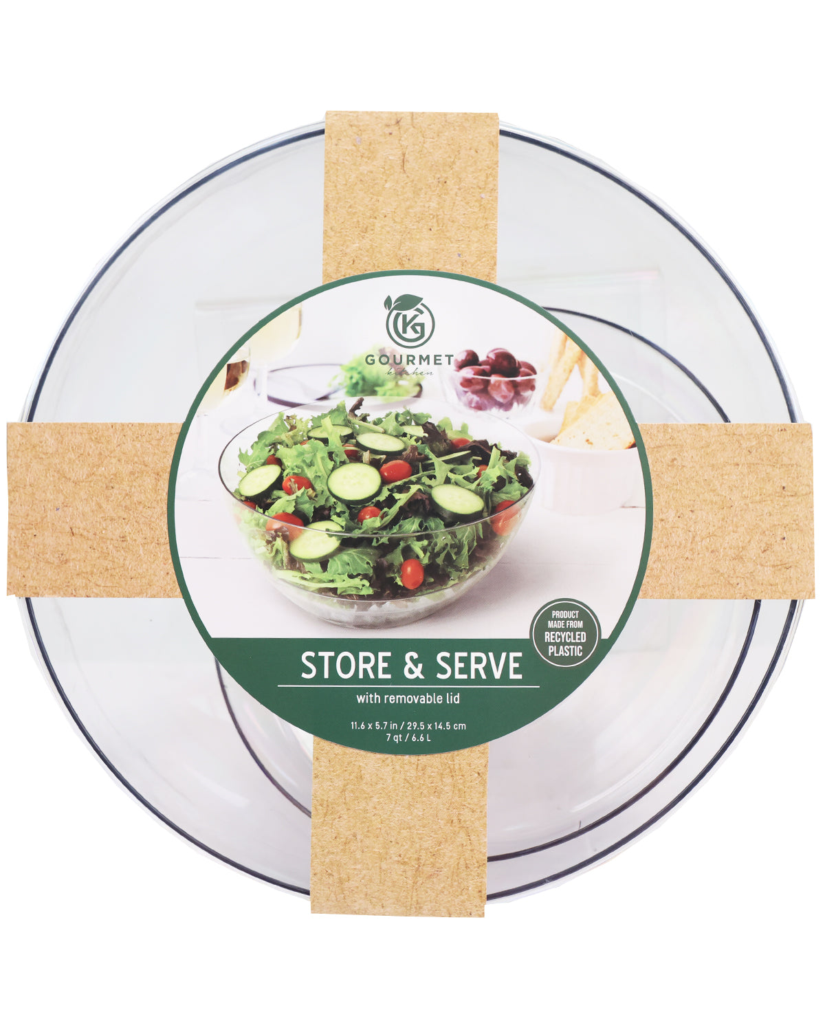 Salad Store & Serve Bowl with Lid