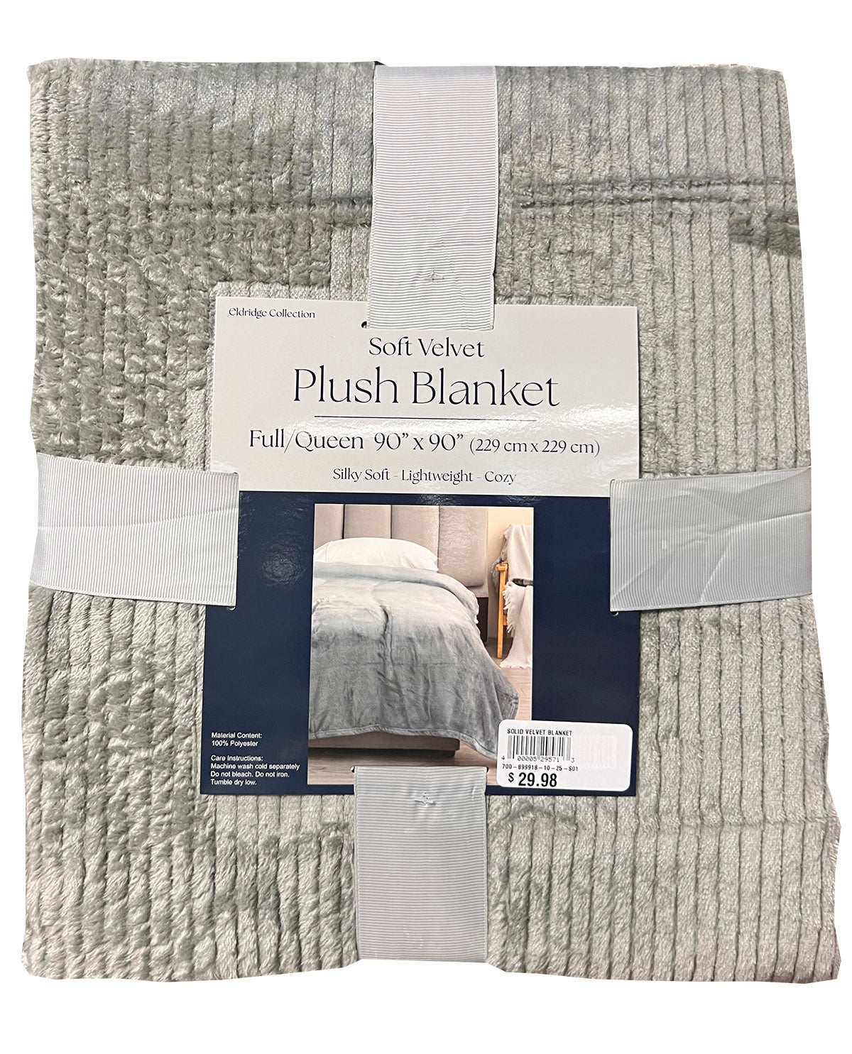 Solid Velvet Blankets Full/Queen