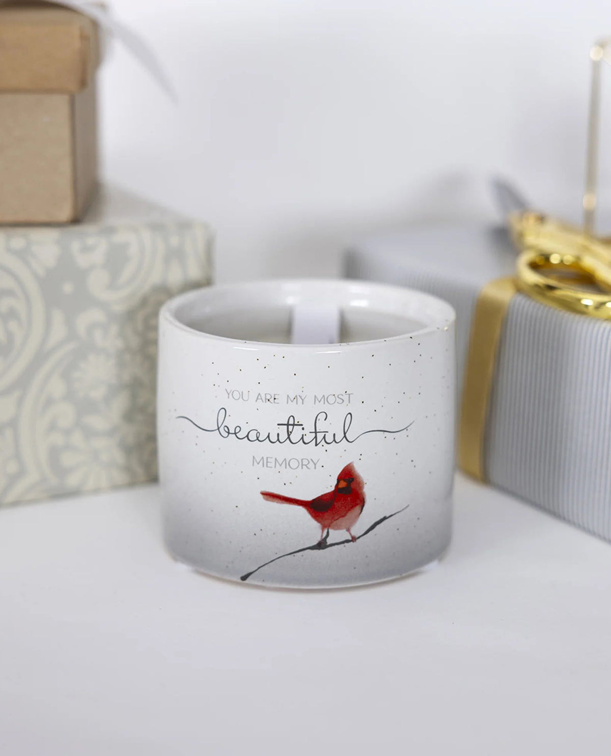 Cardinal Beautiful Memory Reveal Candle