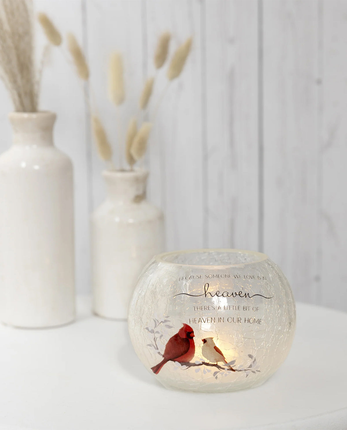 Heaven In Our Home Round Votive Holder