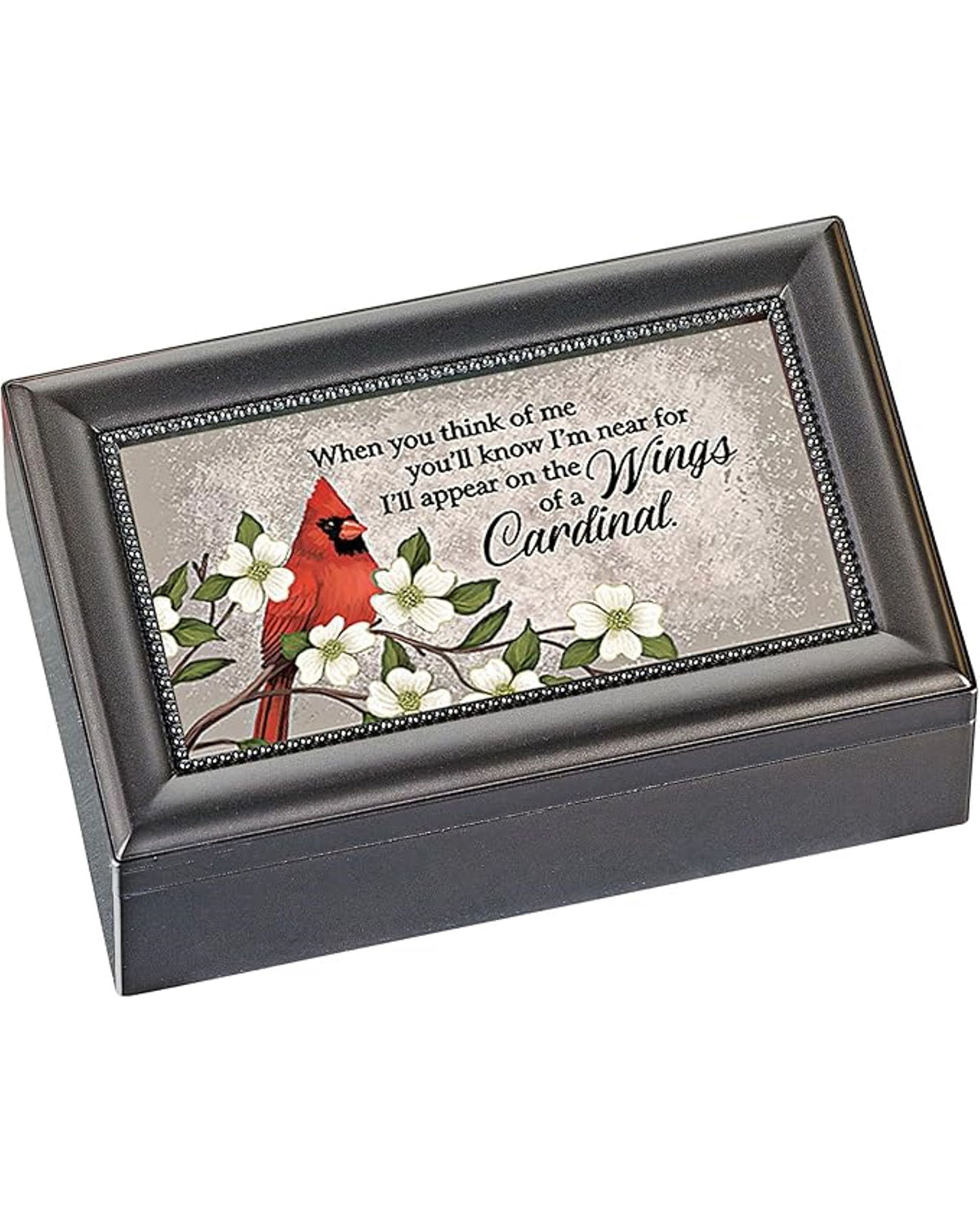 Wings of a Cardinal Music Box