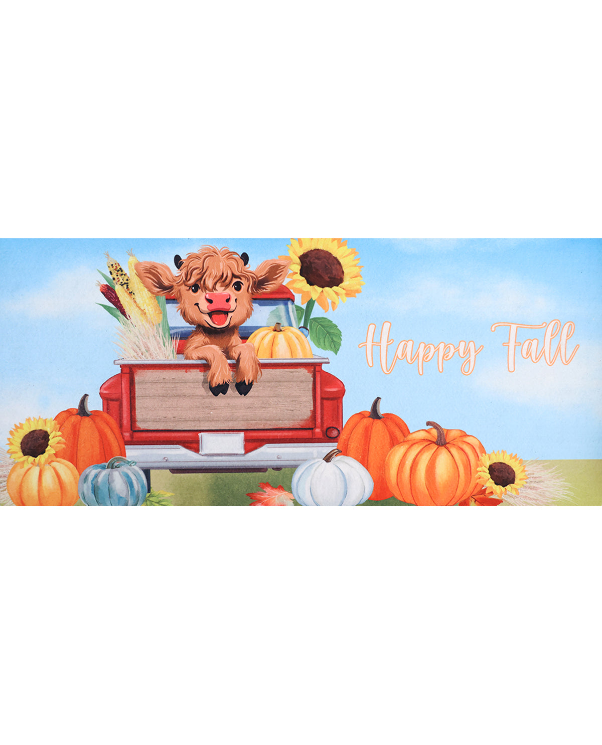 Happy Fall Sassafras Mat