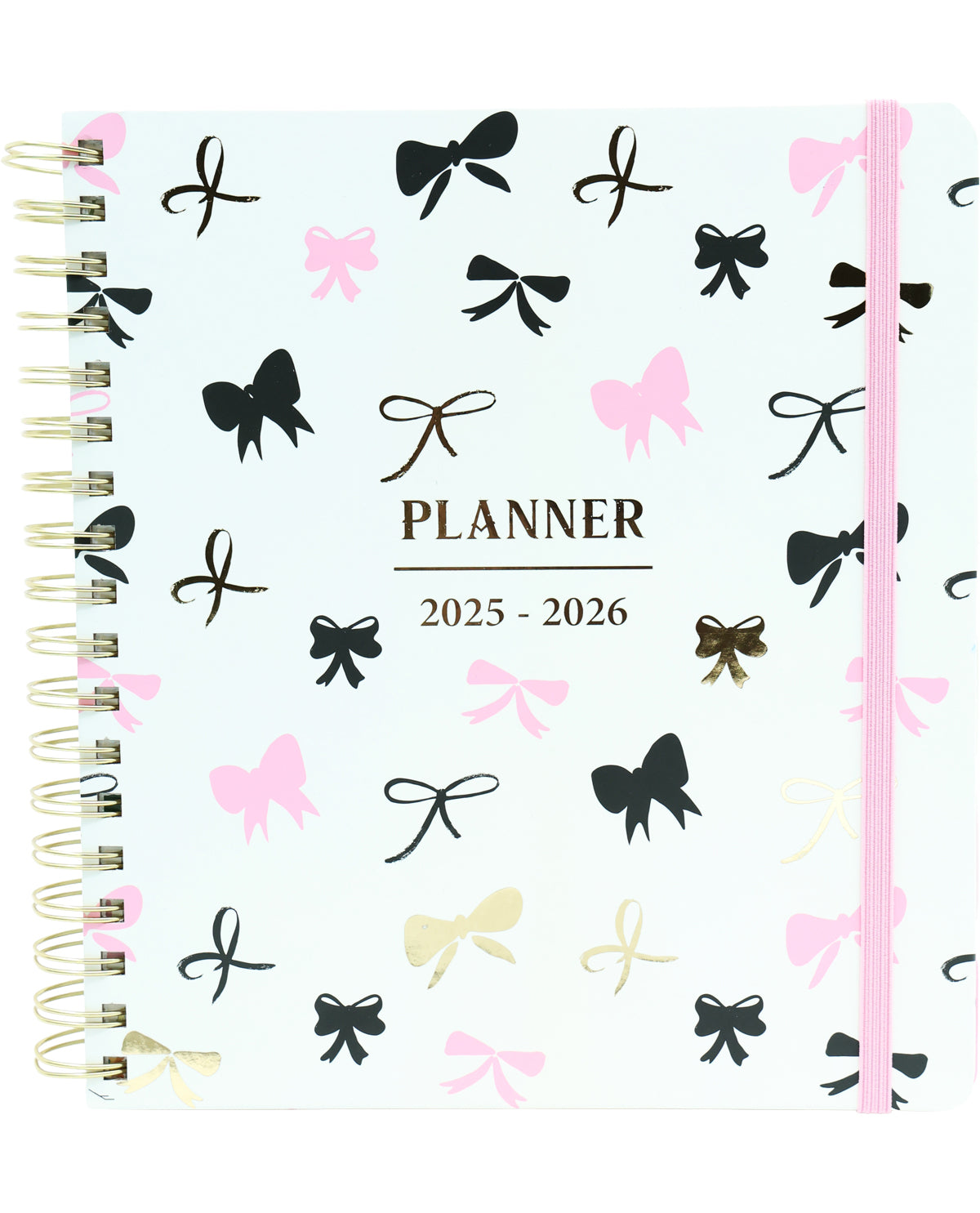 Dainty Bows Large Spiral Agenda