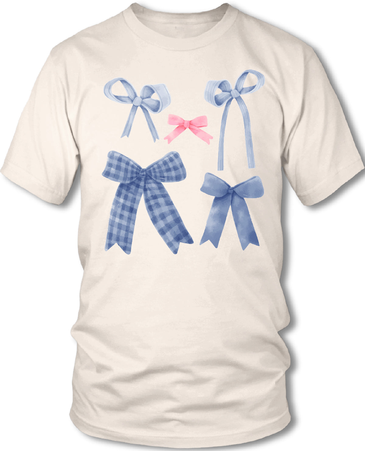 Women's 5 Bow Short Sleeve Screen Tee