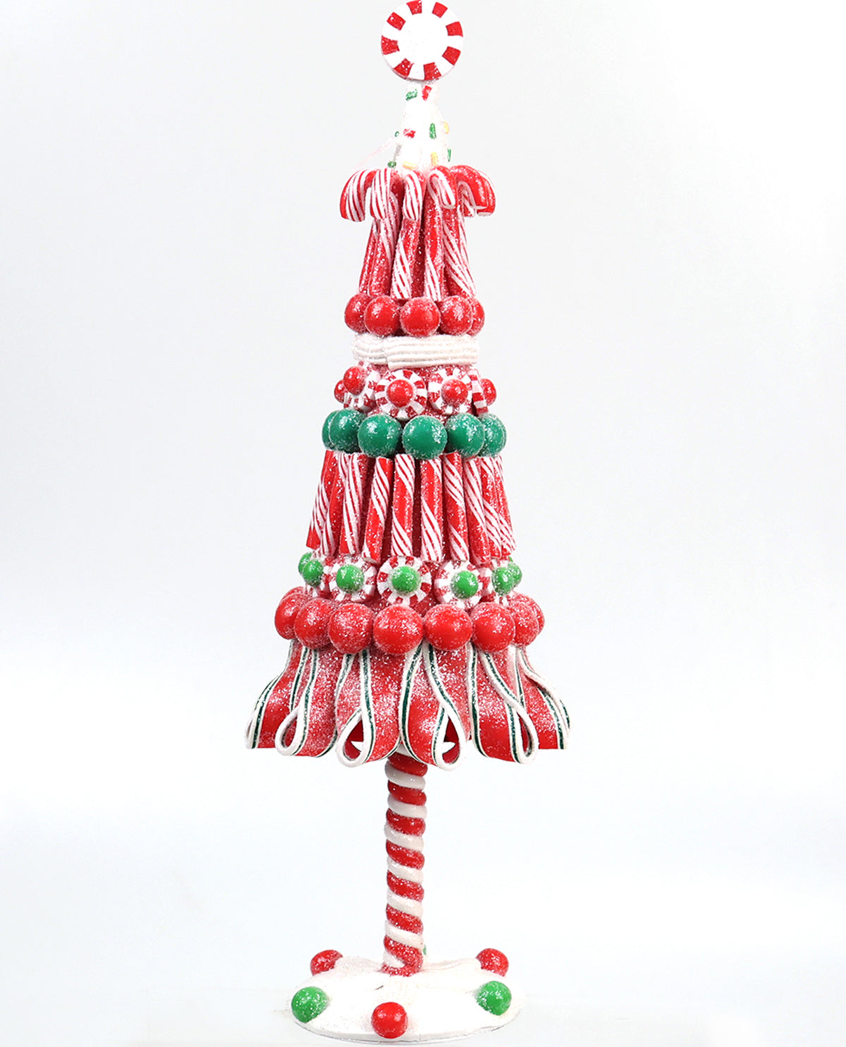 Christmas Tree- Gingerbread and Peppermint Decoration
