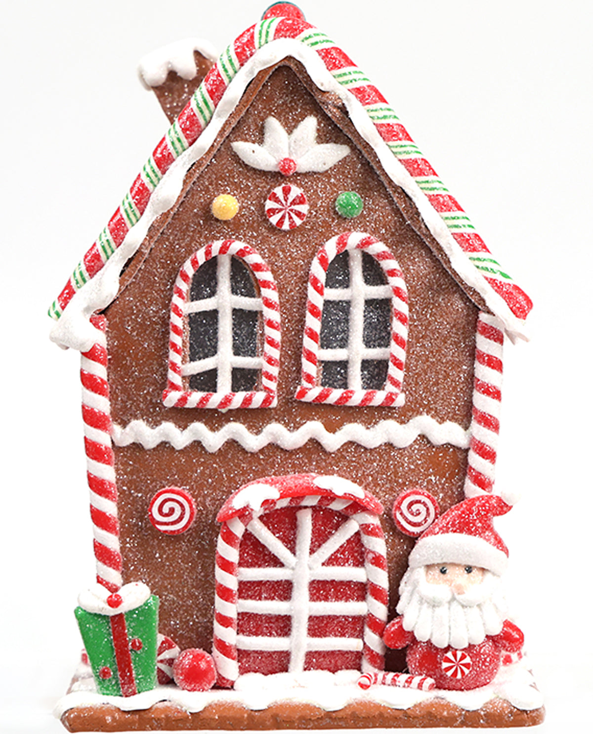 Middle Sized Gingerbread House with LED