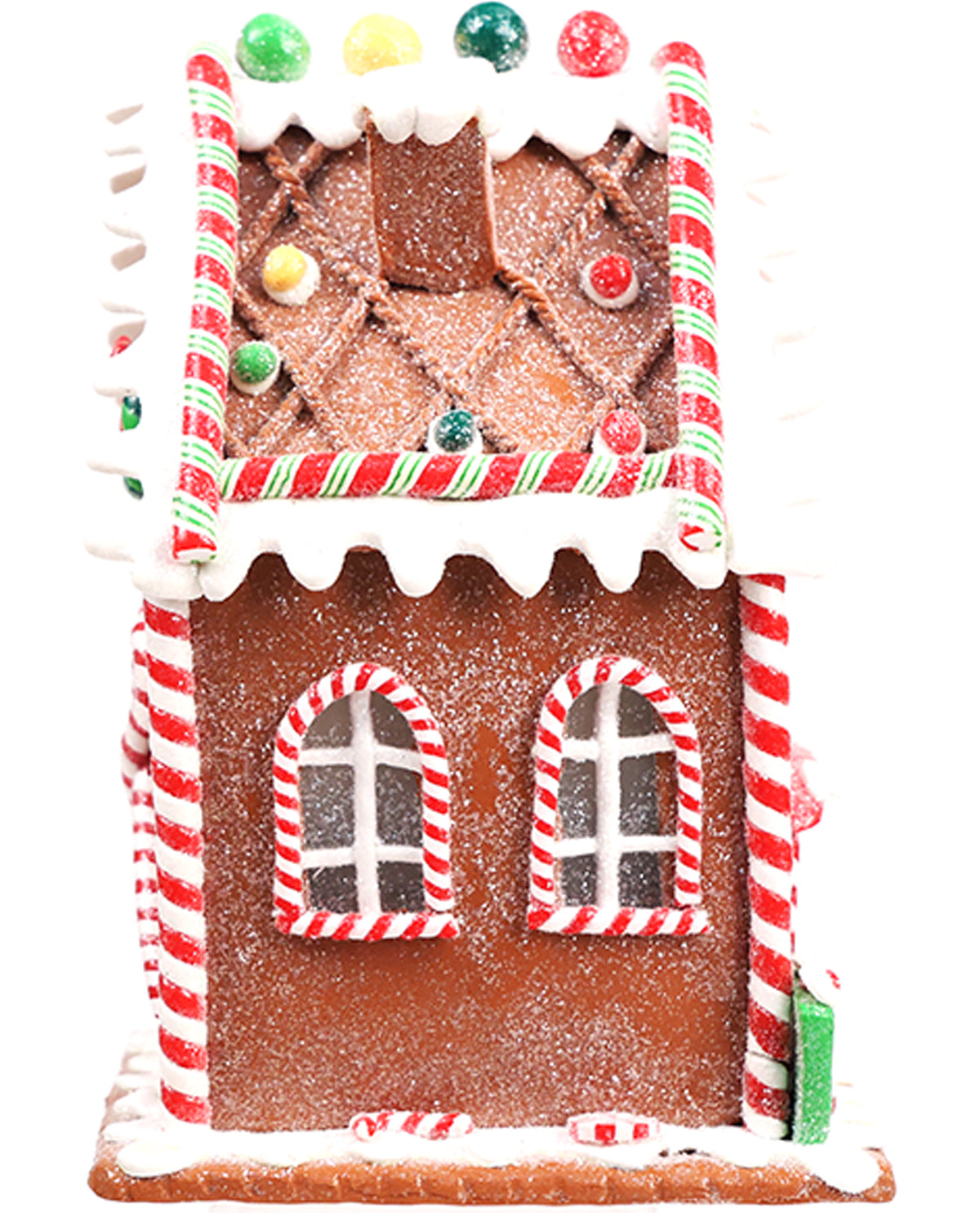 Middle Sized Gingerbread House with LED