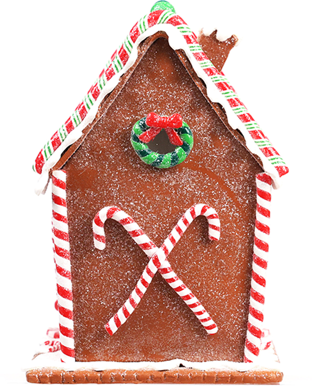 Middle Sized Gingerbread House with LED