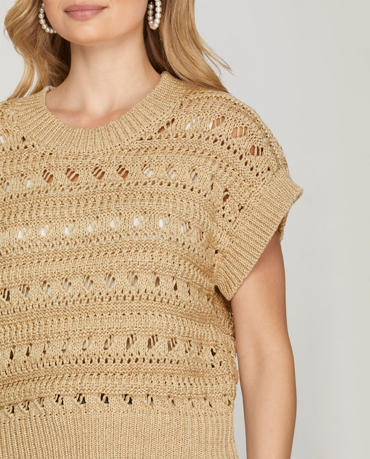 She and Sky Dolman Sweater