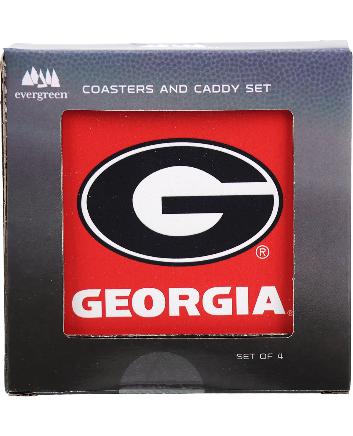 UGA Bulldogs Ceramic Coaster Set
