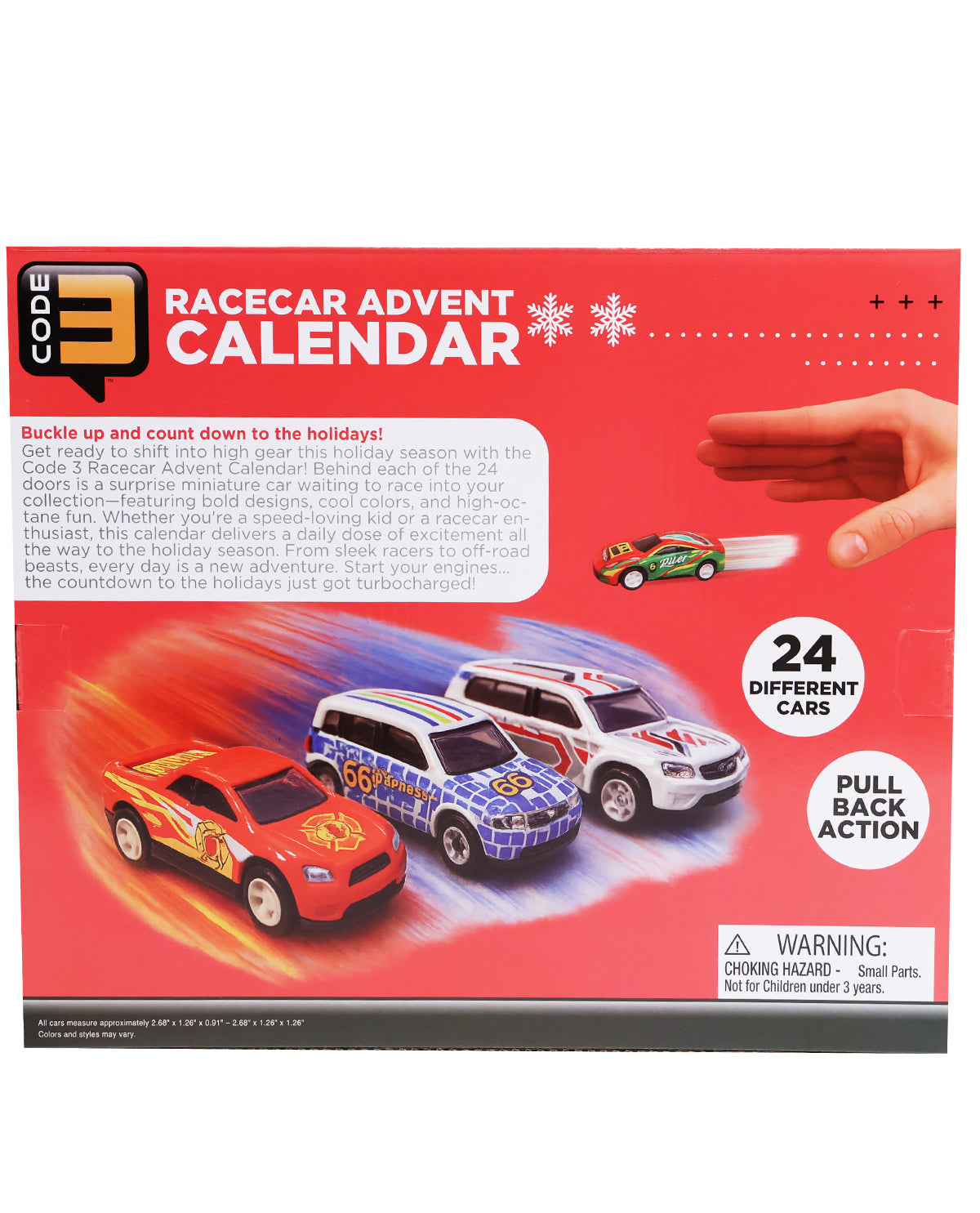 Race Car Advent Calendar