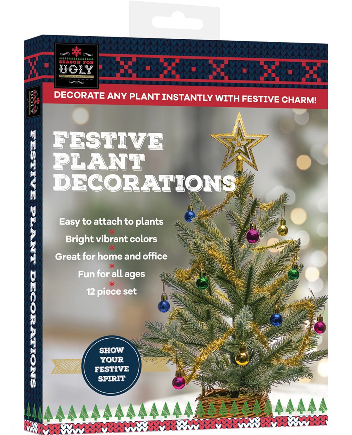 Festive Christmas Plant Decorations