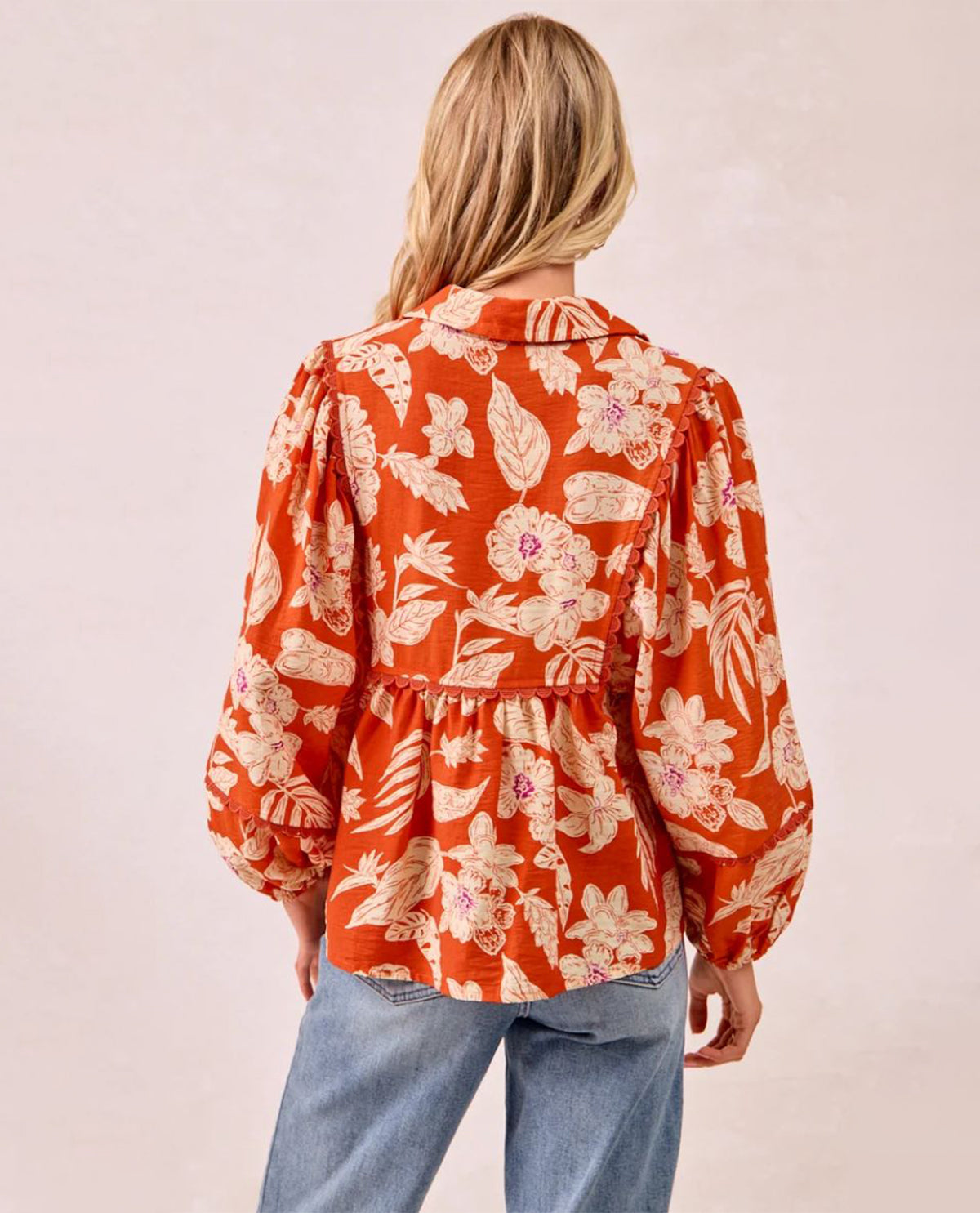 Bibi Floral Print Top