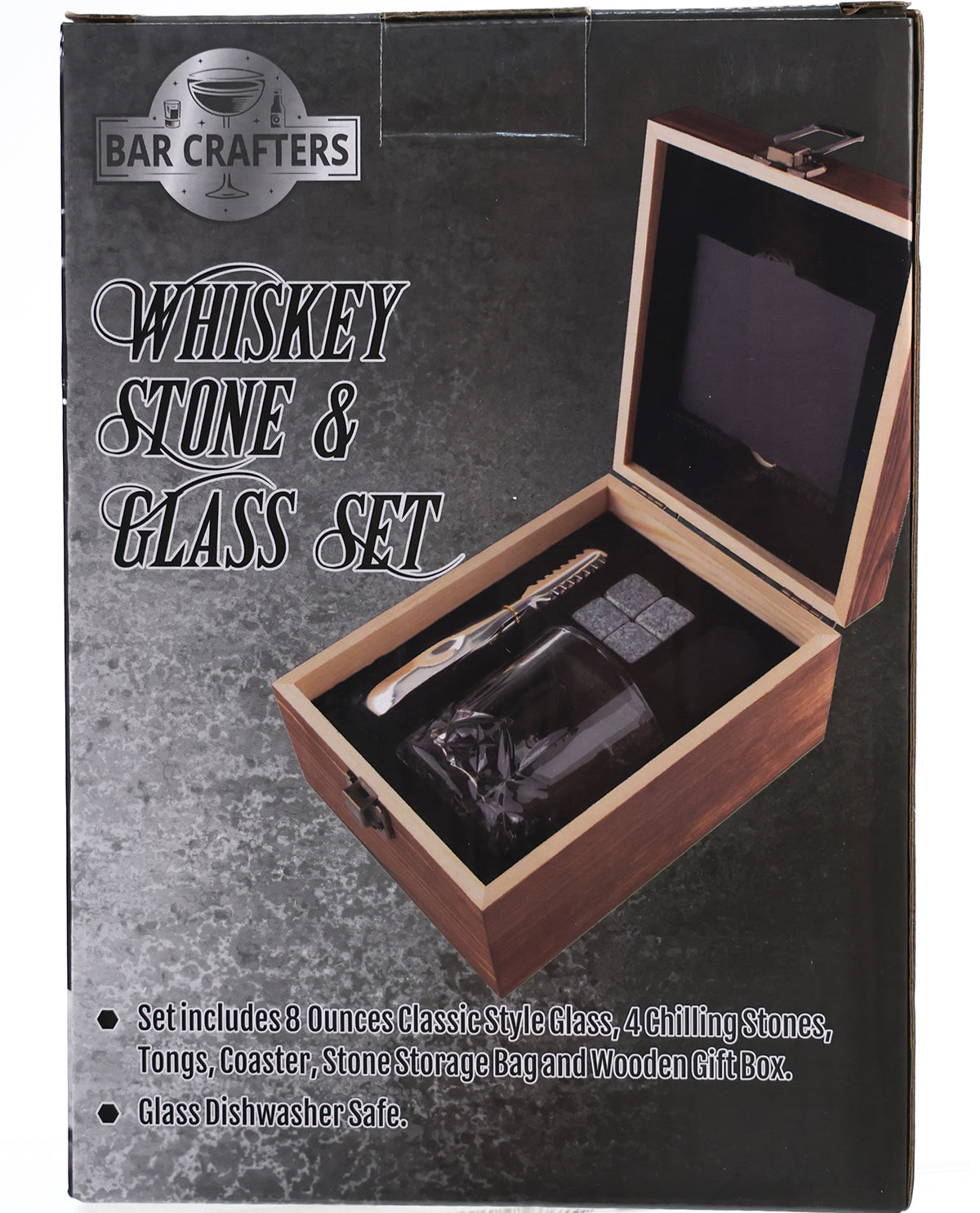 Whiskey Stone & Glass Set
