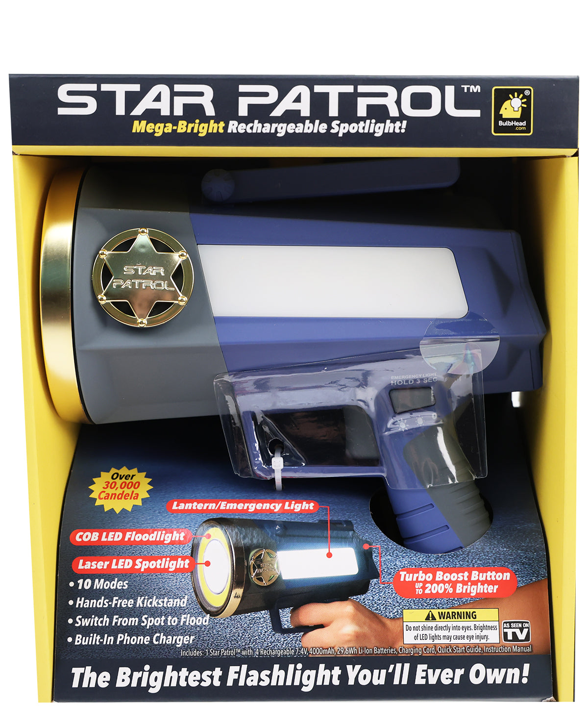 Star Patrol Mega-Bright Spotlight