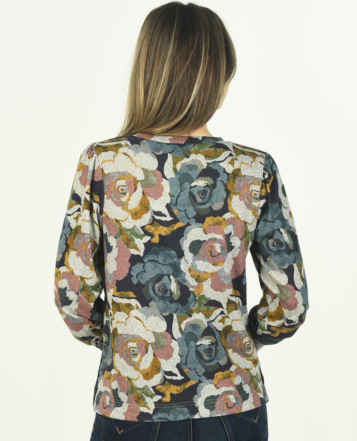 Zac & Rachel Missy Print Hacci Top