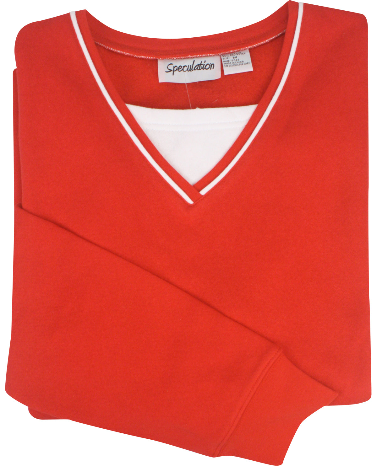 Women's Assorted Basic Fleece V-Neck Shirts