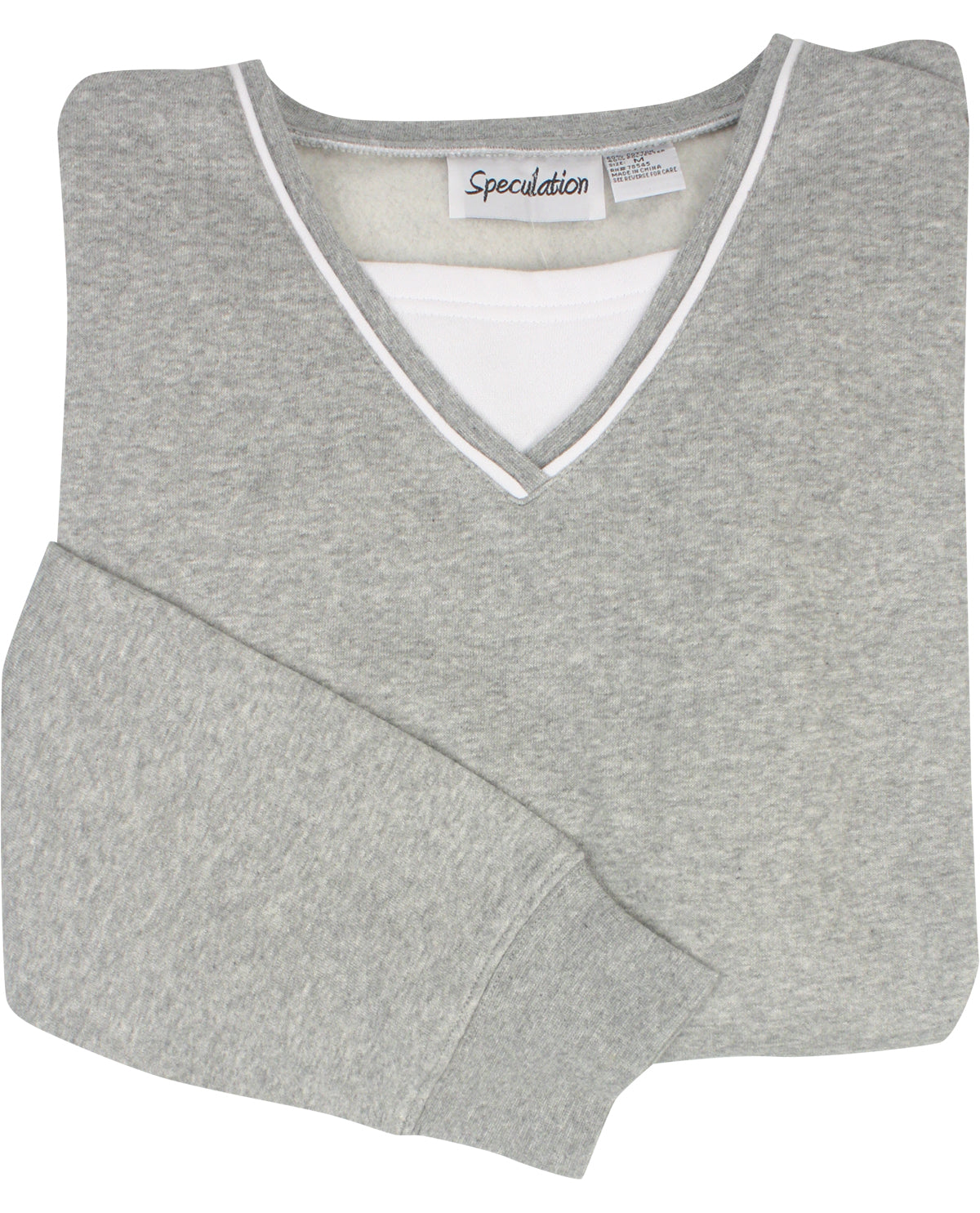 Women's Assorted Basic Fleece V-Neck Shirts