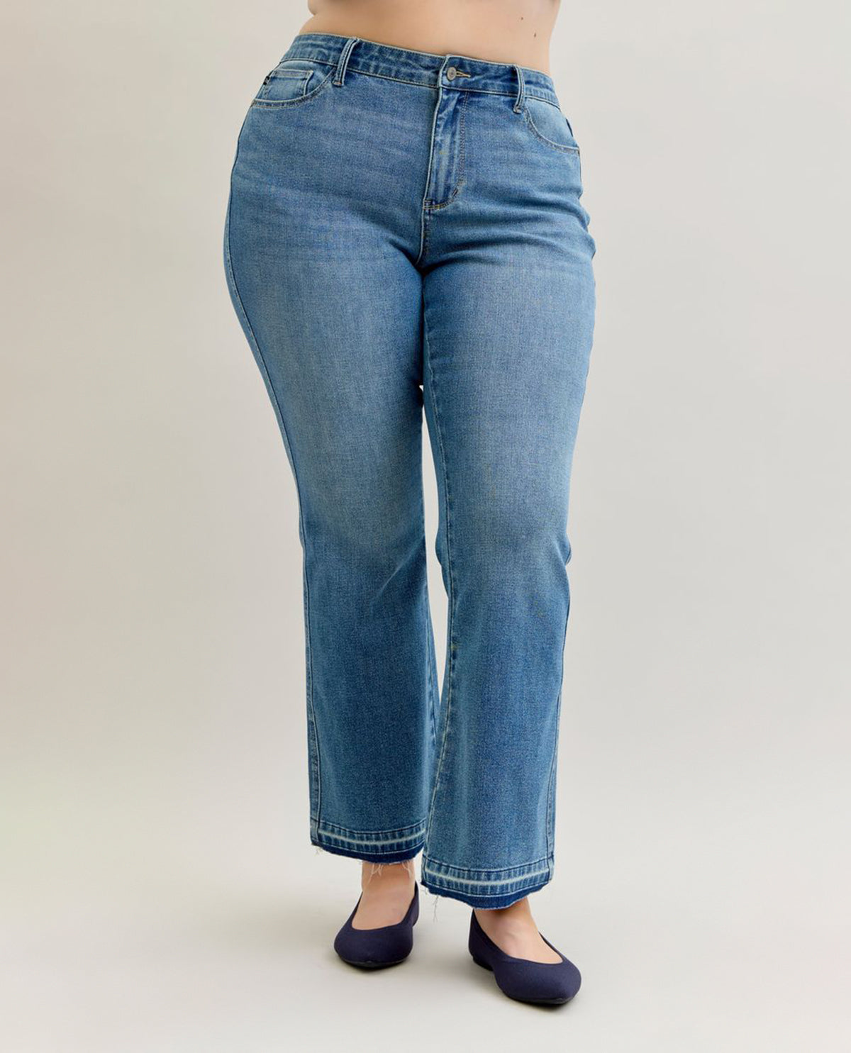 Judy Blue Plus MR Slim Bootcut Tummy Control Medium