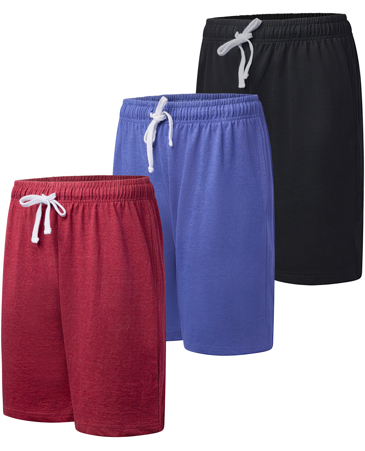 Real Essentials Men's Performance French Terry Short