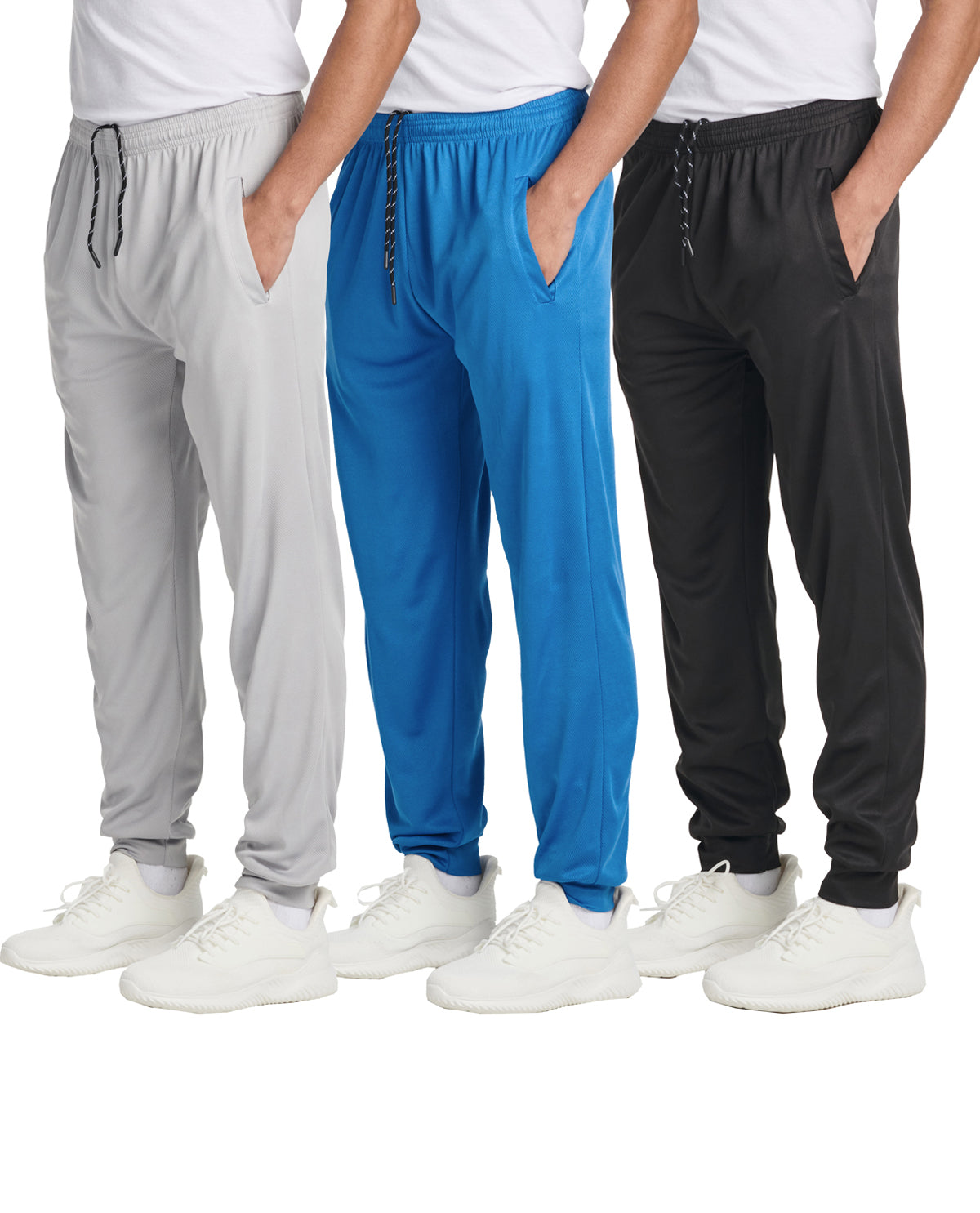 Real Essentials Men's Mesh Jogger Pant