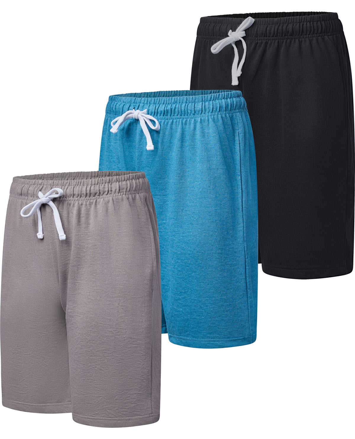 Real Essentials Men's Performance French Terry Short