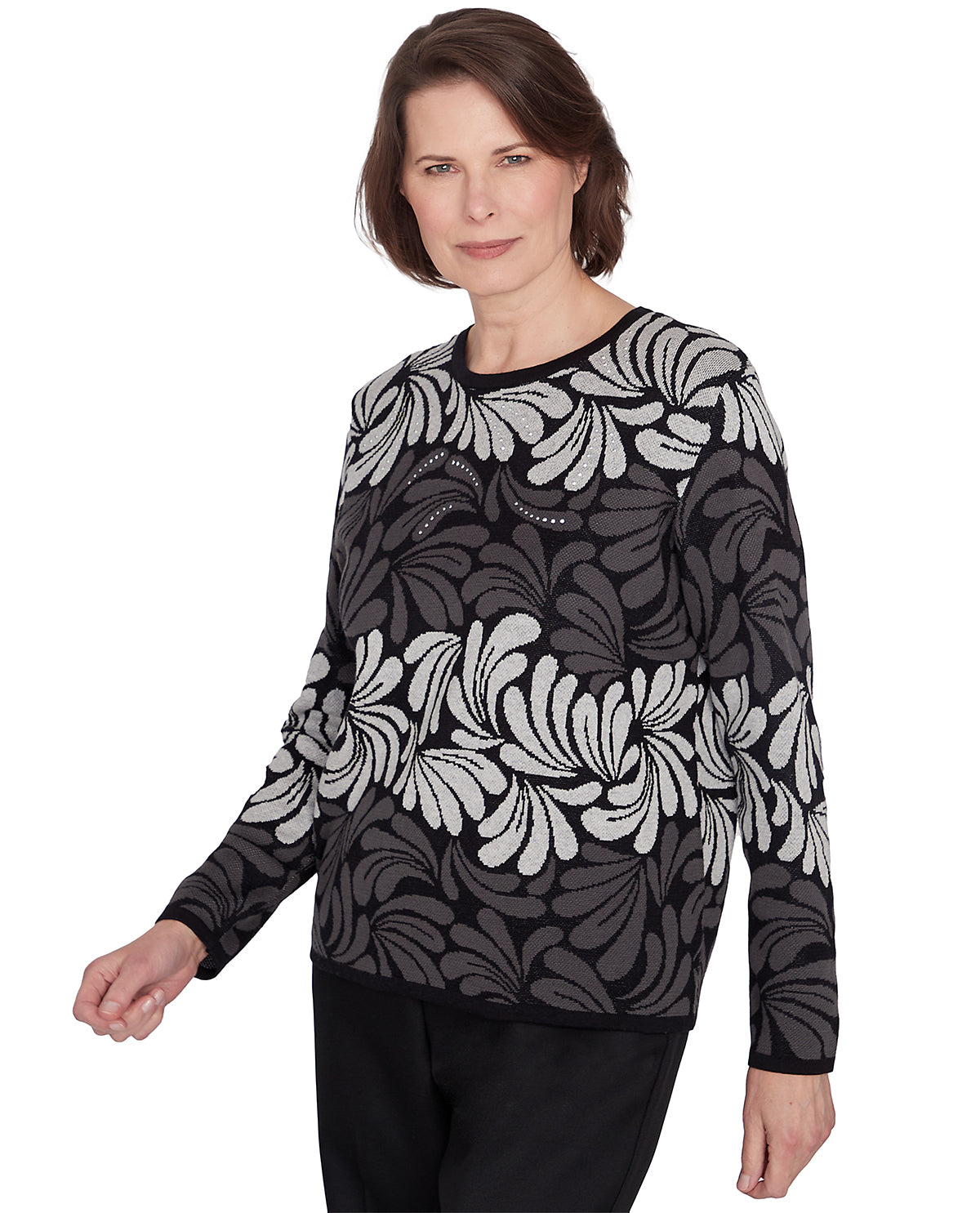 Alfred Dunner Missy Classic Sweater