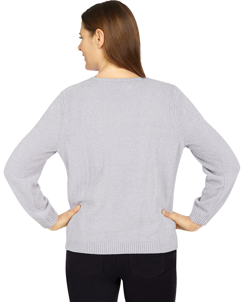 Alfred Dunner Missy Classic Pullover Sweater