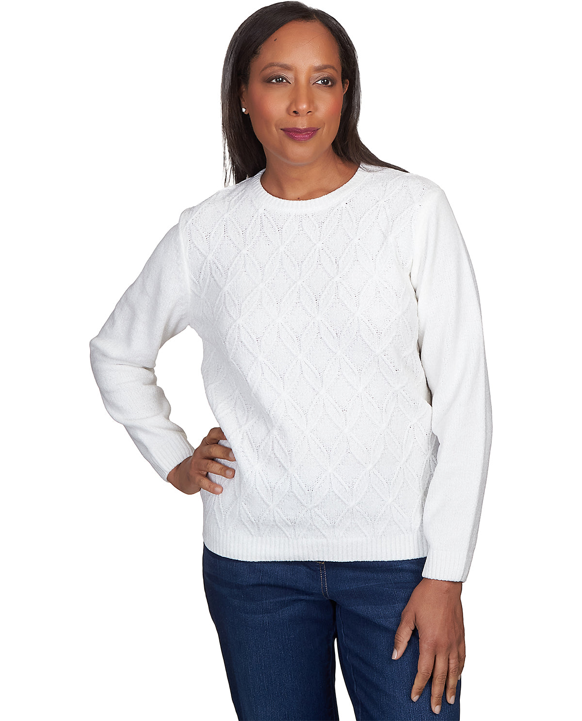 Alfred Dunner Missy Classic Pullover Sweater