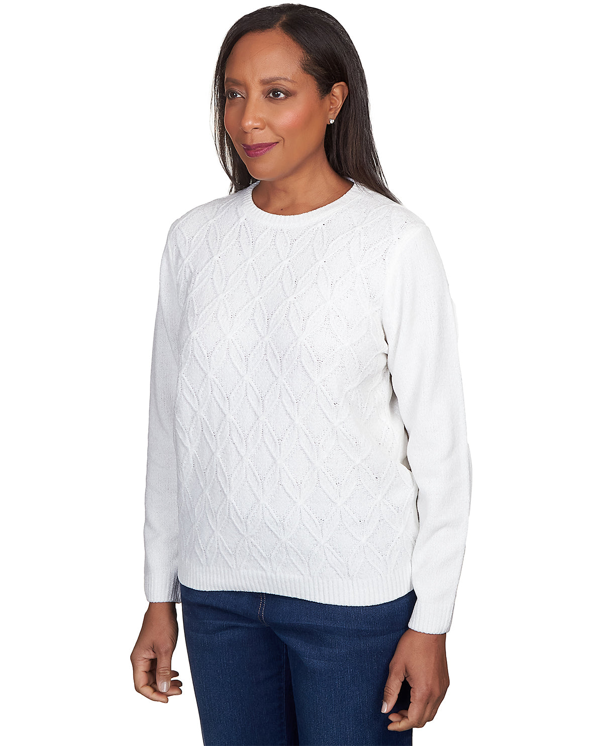 Alfred Dunner Missy Classic Pullover Sweater